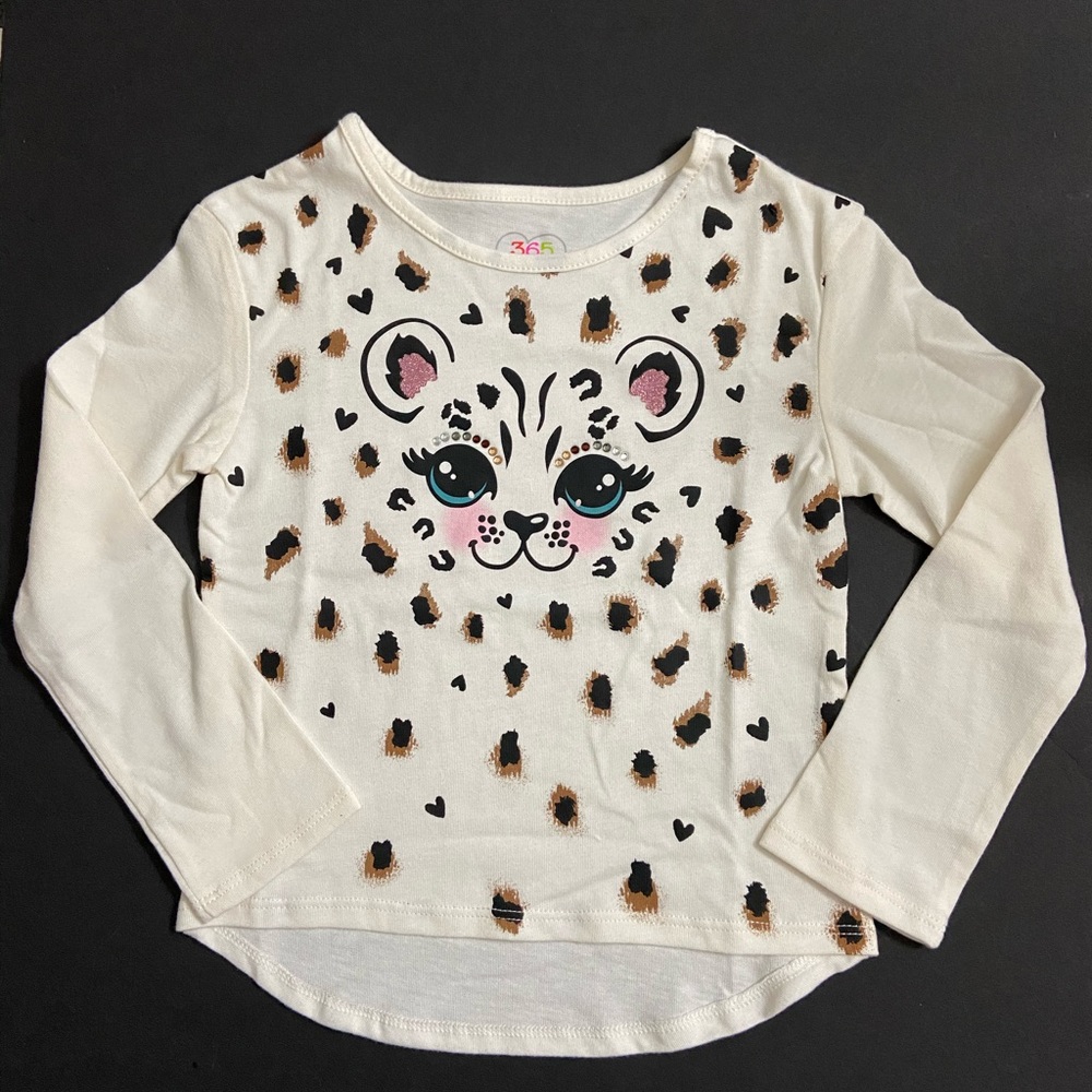 Girls Long Sleeve Graphic Tee